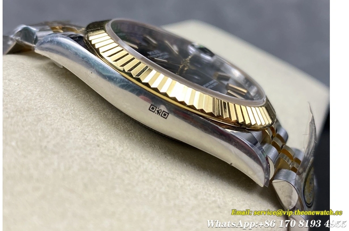 Jub Stk Black Heavy YG 126333 Datejust ARF SH3235(Tungsten SS 41mm Version) 0118